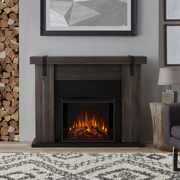 Cast Iron Electric Fireplace - Wayfair Canada