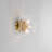 3-Light Glass Bowl Shade Flush Mount