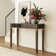 Adelais Vintage Mirrored Glass Console Table