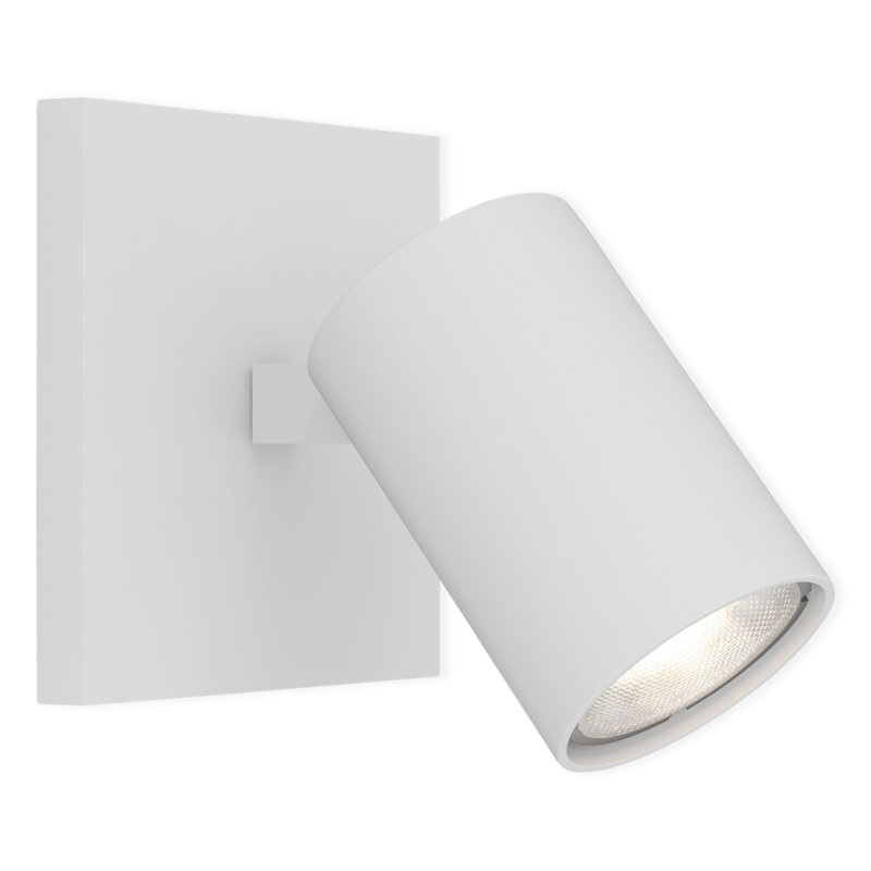 Ascoli 1 - Light Spotlight, Textured White