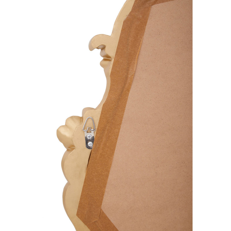 Starcher Solid Wood Flat Wall Mirror