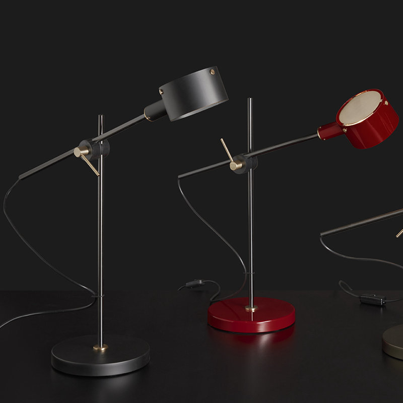 G.O. Desk Table Lamp, Matt Black