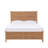Boho Solid Wood Hand-woven PE Rattan Bed-1069235910