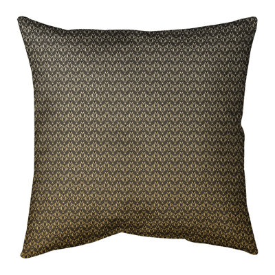 Coussin décoratif intérieur / extérieur Katelyn Elizabeth Ombre Art Deco