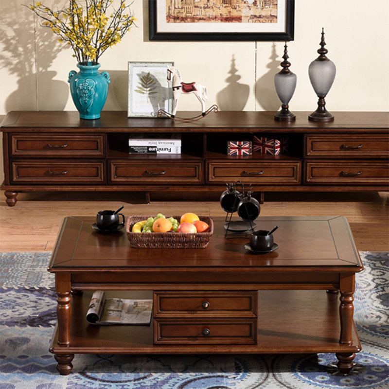 Table basse rétro et durable