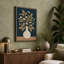 Vase of Symmetry Botanical 1 Piece Wrapped Canvas Wall Art-699823441-699823447