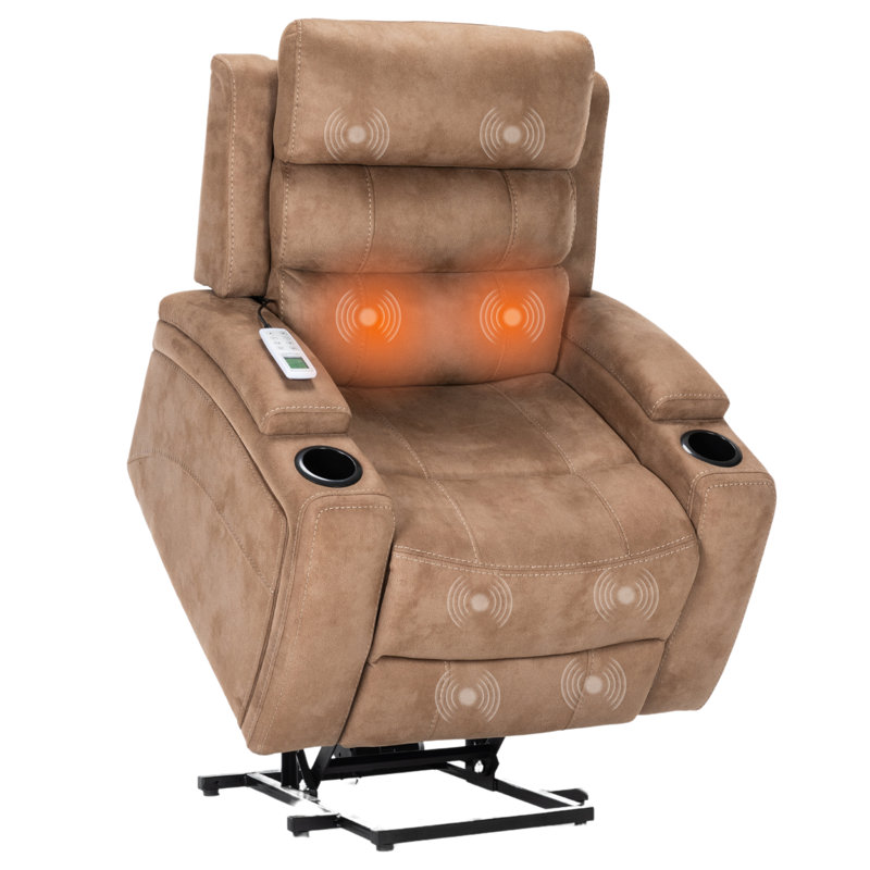 Fauteuil inclinable Marquessa, Brun