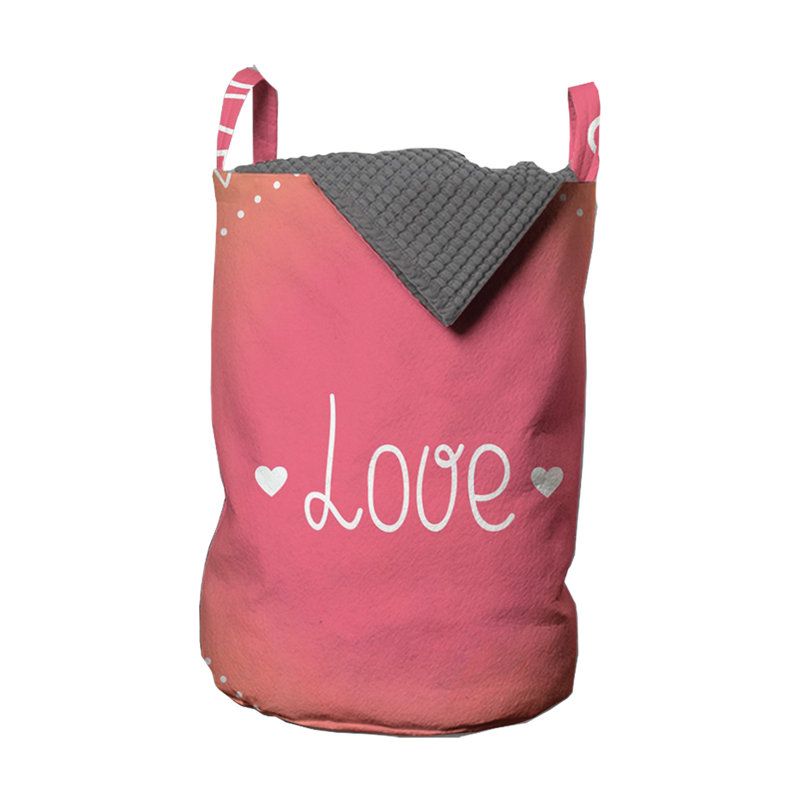 Fabric Laundry Bag with Handles