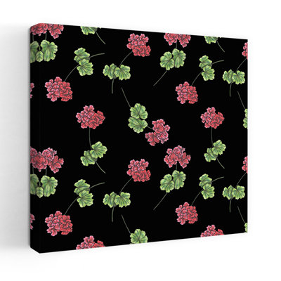 Art contemporain, art floral rétro