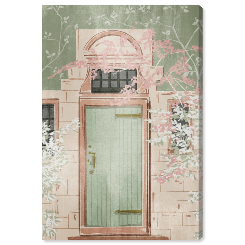 Rustic Entrance Gallery Wrapped Canvas Art Print, 10" x 15"