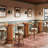 39.4" H Round Dining Table, Small Kitchen Bar Table with Footrest for Dining Room, Pub, Bar(Set of 2)-807631895