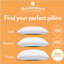 Pillows 2 Pack - Super Support Firm Side Sleeper Bed Pillows