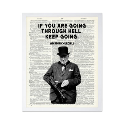 Winston Churchill - Keep Going