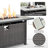 LaTeisha Wicker 8 - Person Patio Conversation Set with Cushions-2030935249-2030935250