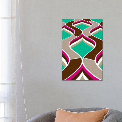 Modern Art - Flow by 5by5collective - Wrapped Canvas Gallery-Wrapped Canvas Giclée