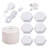 Lampe de table blanche 1,2 po Flodin