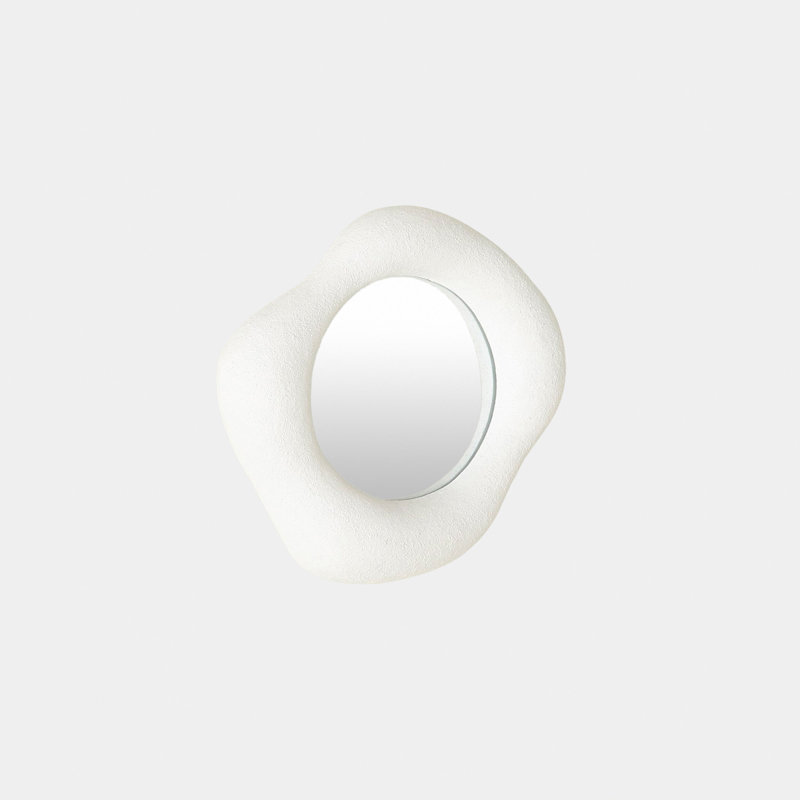 Amorphous Round Mirror