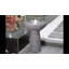 Handcrafted Outdoor Birdbath Fountain with Lights