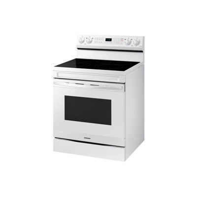 Cuisinière électrique autoportante de 30 po avec four à convection et friture d'air de 6,3 pi³
