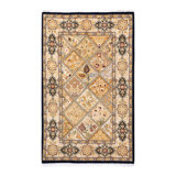 Classic One-of-a-Kind 2'8" X 4'3" Hand Knotted Area Rug