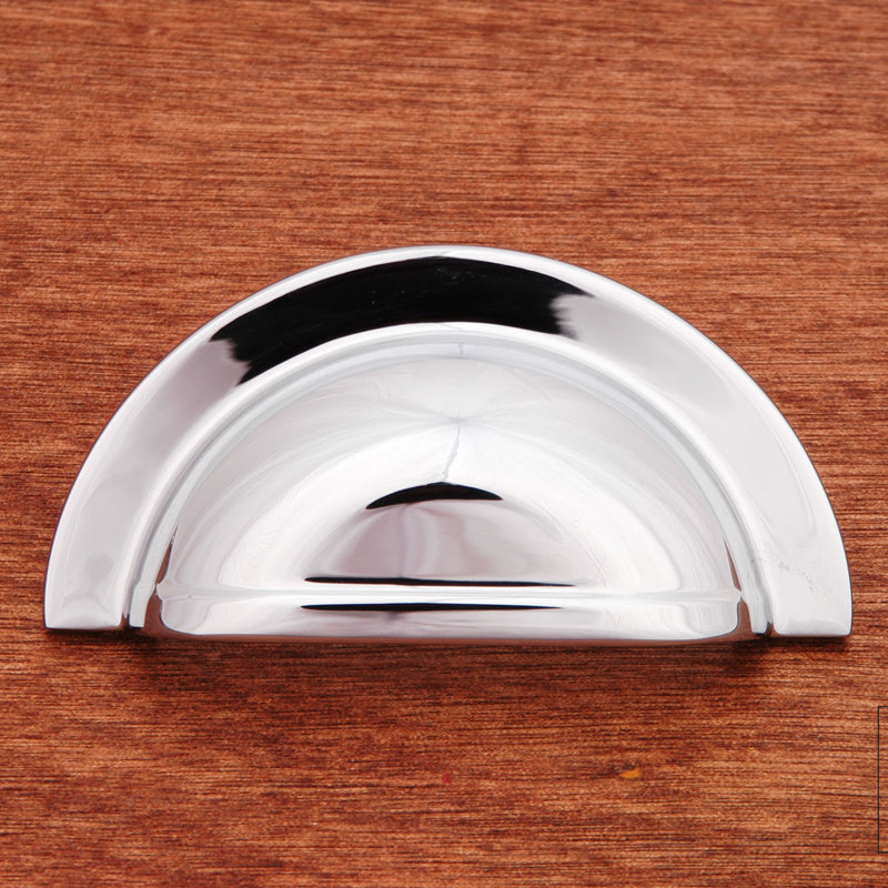 Poignée demi-cercle 3 po CF Series, Chrome poli