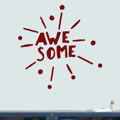 Non-Wall Damaging Wall Decal