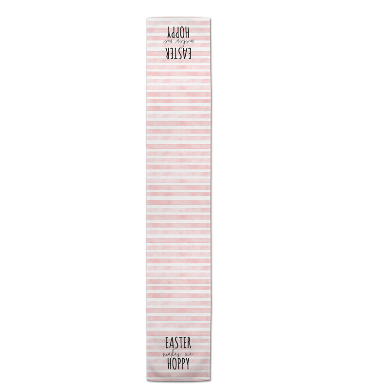 Langham Striped Easter Table Runner, 16" x 72"
