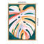 Multicolore Monstera I par Jennifer Paxton Parker, reproduction d'art sur toile encadrée-1221155987
