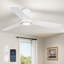 Ventilateur de plafond standard à 3 pales de 52 po avec ensemble d'éclairage et télécommande-207201556-207201554-232221010