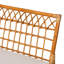 Bali & Pari Camica Modern Bohemian Honey Rattan 4-Piece Dining Nook Set