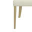 Ensemble de 2 chaises de salle à manger sans accoudoirs de style classique-moderne avec sièges rembourrés, structure en bois d'hévéa robuste-431248831