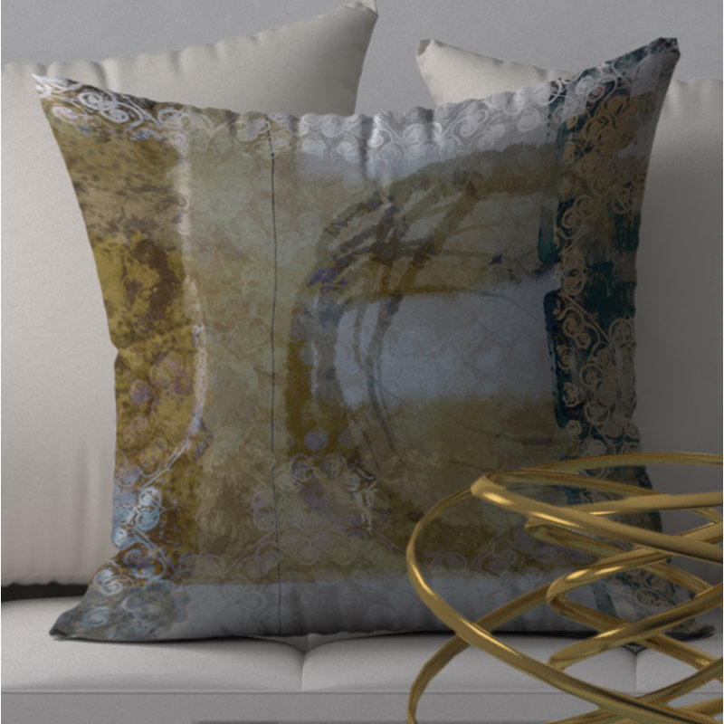 Geometric Reversible Throw Pillow, 20" x 20"