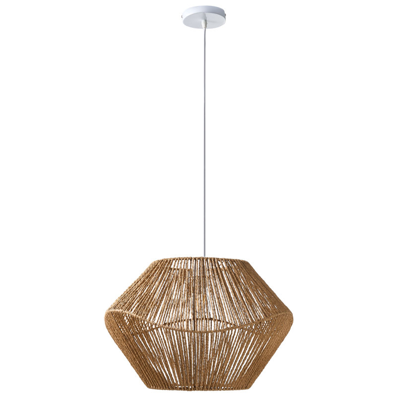 1 - Light Natural Cone Pendant