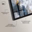«Midnight and Ivory I Shadowbox Print», art mural abstrait par Art Remedy-115125988-115125984