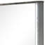 Shepard gris clair 39,5 po X P 38 po Miroir rectangulaire H