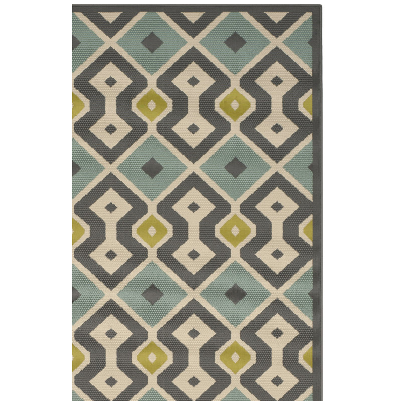 Tapis géométrique Engelbert Performance, Rectangle 5 pi 1 po x 7 pi 7 po
