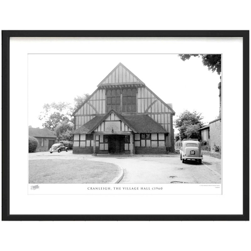 Cranleigh, The Village Hall C1960 by Francis Frith - Single Picture Frame Print, 28cm H x 36cm W x 2.3cm D