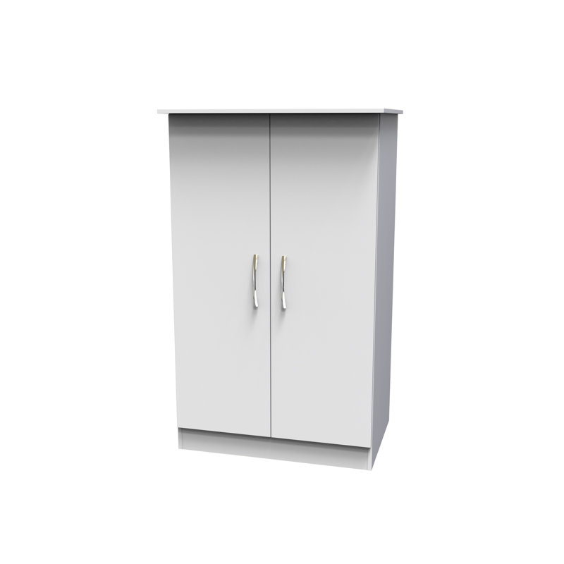 Dekyn Manufactured Wood Wardrobe, White Matt