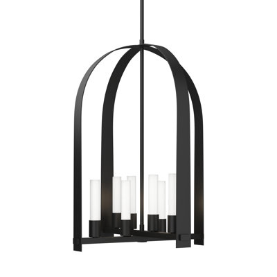 Triomphe 8 - Light Lantern Geometric Chandelier