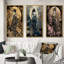 «Elegant Japanese Woman», 3 pièces sur toile-1607846956-1607846929