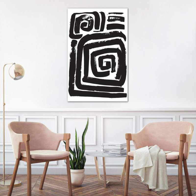 Clockwork by Honeymoon Hotel - Wrapped Canvas Painting, 101.6 cm H x 66.04 cm W x 3.175 cm D