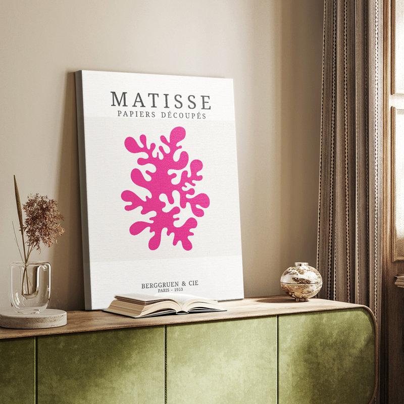 Matisse CDxxix, reproduction d'art encadrée, H 48 po x l 32 po