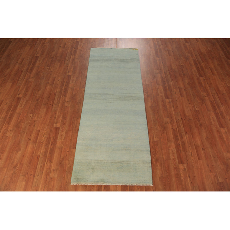 Tapis de couloir oriental moderne 3 x 8 Gabbeh