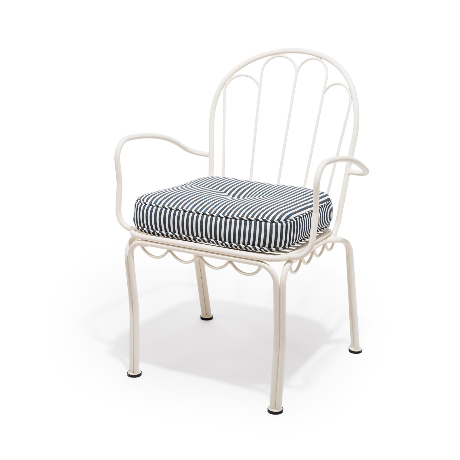 Laurens Outdoor Seat Cushion, Navy
