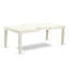 Ensemble de table de salle à manger 7 pièces composé d'une table de salle à manger rectangulaire avec rallonge papillon et 6 chaises de salle à manger en similicuir-49666884