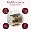 Armoire de meuble-lavabo sur pied moderne 30 po avec lavabo en céramique-1387439194