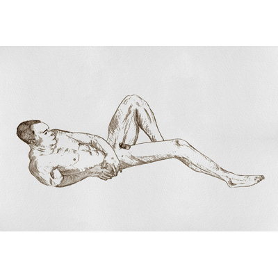 " Male Body Sketch I " by Melissa Wang