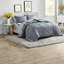 De literie pour très grand lit, polyester doux, style moderne rayé pour la maison