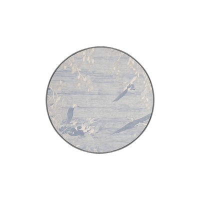 Machine Washable Gray Area Rug