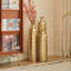 Ensemble de vases décoratifs en métal pour centres de décoration intérieure avec un design de cylindre élégant et une finition sophistiquée (ensemble de 3)